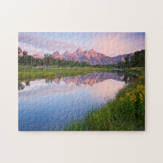 Schwabacher Landing Sunrise Legpuzzel (Horizontaal)