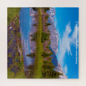 Schwabacher Landing Wyoming . Jigzaag Puzzle Legpuzzel (Horizontaal)