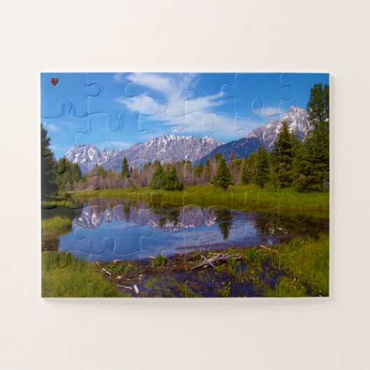 Schwabacher Landing Wyoming Legpuzzel (Horizontaal)