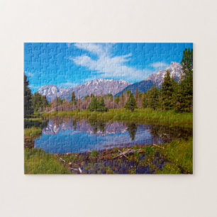 Schwabacher Landing Wyoming . Legpuzzel