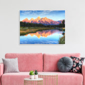 Schwabacher's Landing Canvas Afdruk (Insitu (Woonkamer))