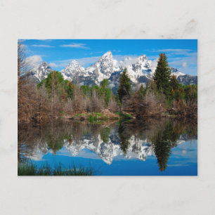 Schwabacher's Landing, Grand Teton Briefkaart
