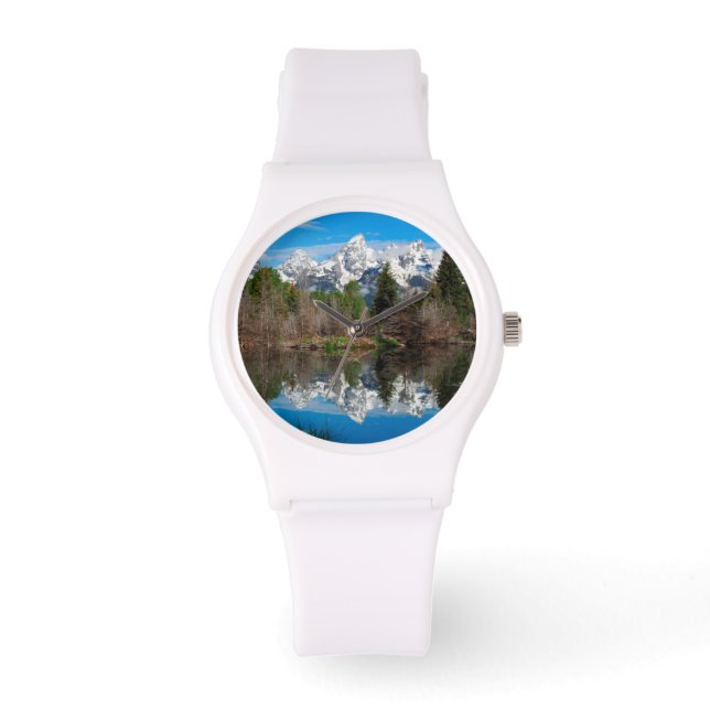 Schwabacher's Landing, Grand Teton Horloge (Voorkant)