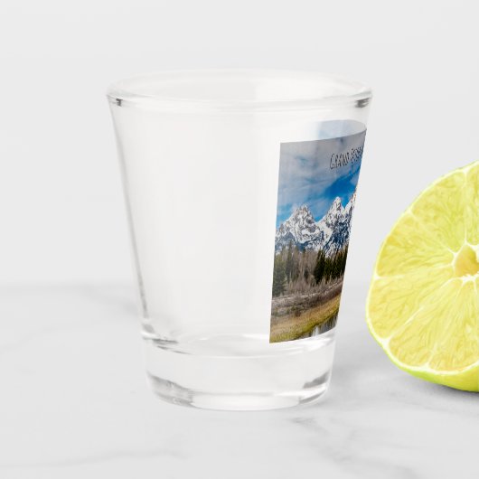 Schwabacher's Landing Shot Glas (Links)