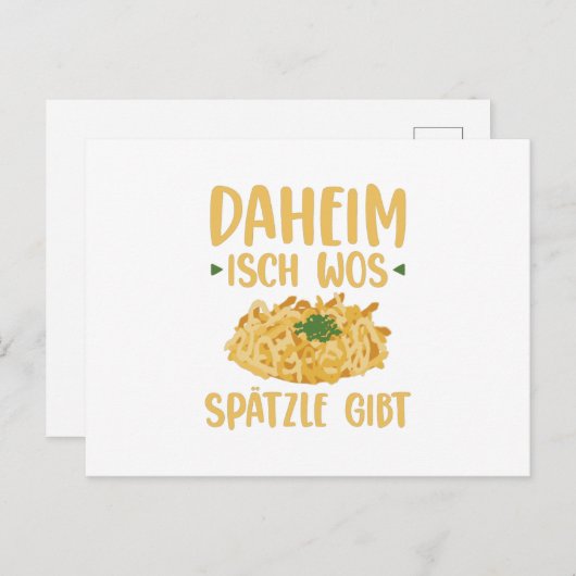 Schwaben Briefkaart (Voorkant / Achterkant)