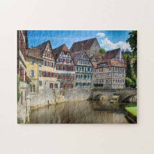 Schwabisch Hall Duitsland. Jigzaag Puzzle Legpuzzel (Horizontaal)