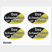 Schwaebisch Are Known Sticker (Vel)