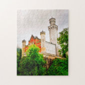 Schwangau Castle Duitsland. Legpuzzel (Verticaal)