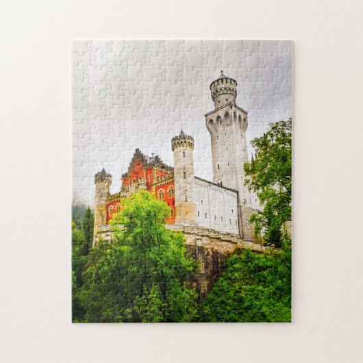 Schwangau Castle Duitsland. Legpuzzel (Verticaal)