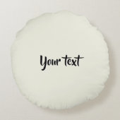 Schwangerschaft baby 2026 Wolken mobile  Rond Kussen (Achterkant)