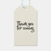 Schwangerschaft verkünden Aquarell Heißluftballon Cadeaulabel (Achterkant)