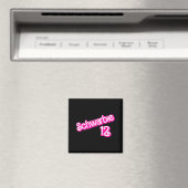 Schwarbie 12 Roze Magneet (Insitu (Vaatwasser))