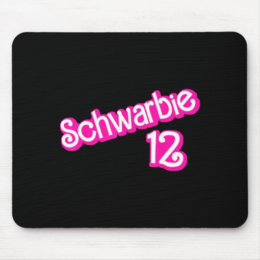 Schwarbie 12 Roze Muismat (Voorkant)