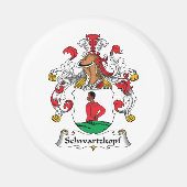 Schwartzkopf Family Crest Magneet (Voorkant)