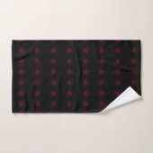 Schwarz mit Rosa Kreise Handdoek (Handdoek)