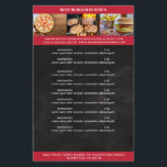 Schwarz, Rot Flyer<br><div class="desc">Flyer in Schwarz Rot,  gut geeignet für Restaurants,  Essen-Lieferservice. Editieren Sie ihr Produkt einfach,  laden Sie 3 Fotos ihrer Wahl hoch und ergänzen sie es durch ihren Text. Sie können die Schriftart,  Farbe und die Position individuell durch "weitere Personalisierung" auswählen.</div>