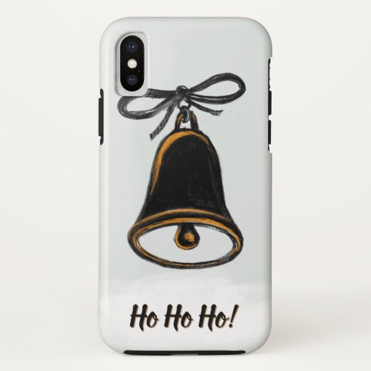 Schwarz weiß Glocke Case-Mate iPhone Case (Achterkant)