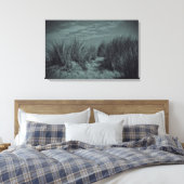 Schwarz - Weiße Dünen Canvas Afdruk (Insitu (Slaapkamer))