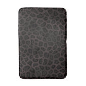 Schwarze Jaguar Flecken Druck Badmat (Voorkant Verticaal)