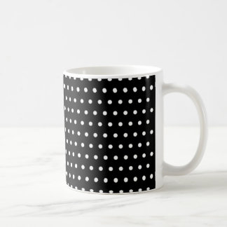 schwarze punkte polka dots gepunktet punktiert tup koffiemok