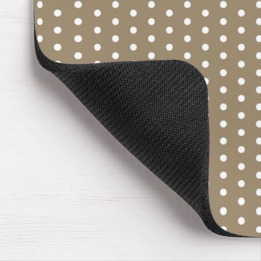 schwarze punkte polka dots gepunktet punktiert tup muismat (Hoek)