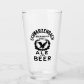 Schwarzenbach Brewing Co. Pint Glas (Voorkant)