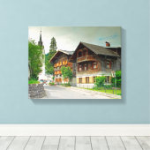 Schwarzenberg Canvas Afdruk (Insitu (Houten vloer))