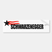 Schwarzenegger Bumpersticker (Voorkant)