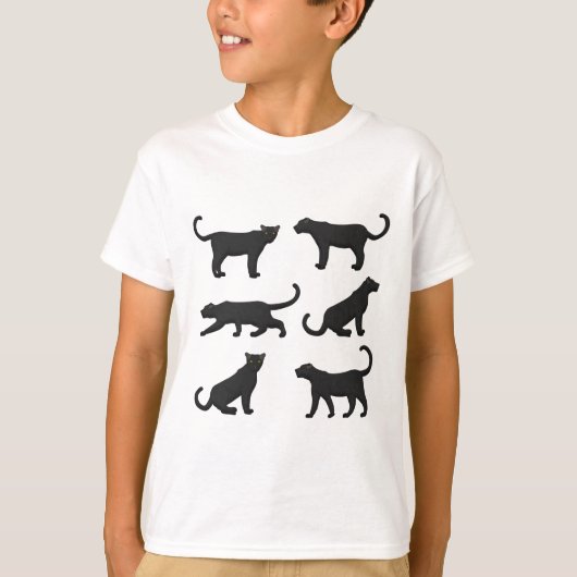 schwarzer Panther Auswahl T-shirt (Voorkant)