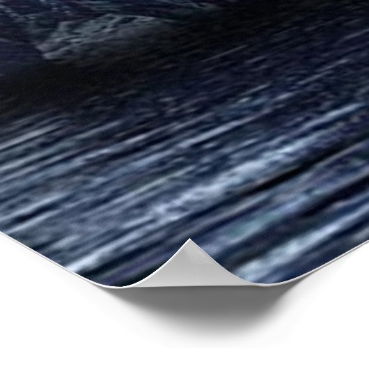 Schwarzer Tempelritter vor einer Burg Poster (Hoek)