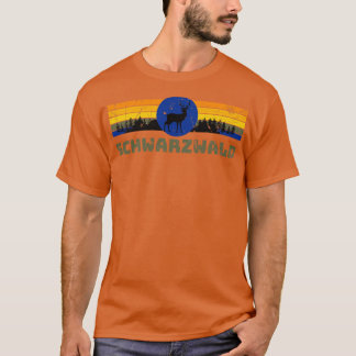 Schwarzwald Baden Warttemberg Wald Reh Natur T-shirt