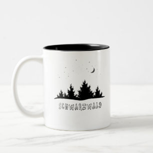 schwarzwald - Duitsland Zwart bos Tweekleurige Koffiemok