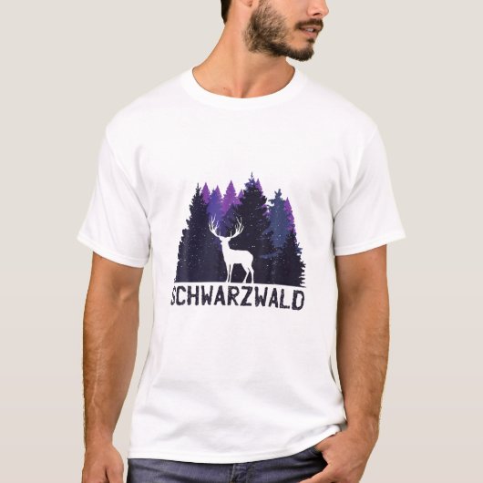 Schwarzwald Hikers Natuur Lovers T-shirt (Voorkant)