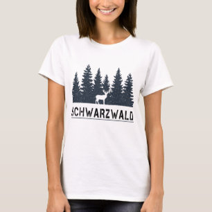Schwarzwald (Zwart bos) T-shirt