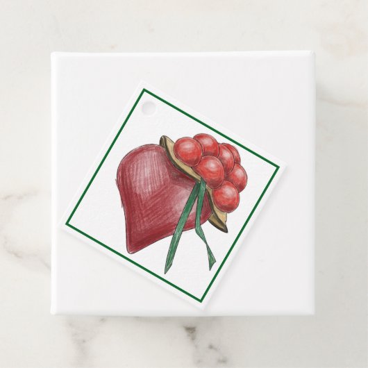 Schwarzwaldliebe Bedankjes Labels (In situ)