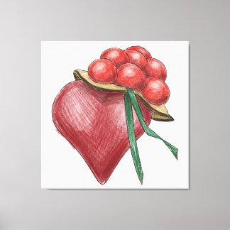 Schwarzwaldliebe Canvas Afdruk