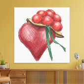 Schwarzwaldliebe Canvas Afdruk (Insitu (Woonkamer))
