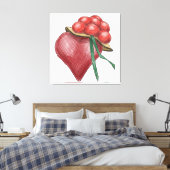 Schwarzwaldliebe Canvas Afdruk (Insitu (Slaapkamer))