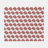 Schwarzwaldliebe Fleece Deken (Voorkant (Horizontaal))