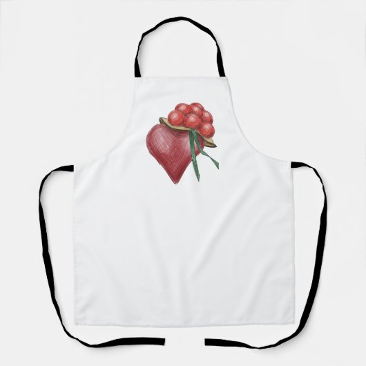 Schwarzwaldliebe Schort (Voorkant)