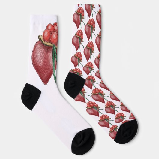 Schwarzwaldliebe Sokken (Rechts)