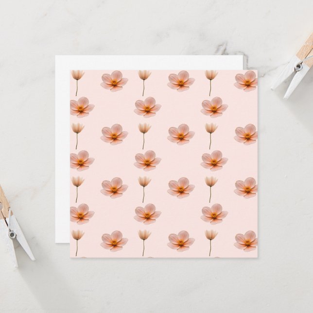 Schwebende Blumenmelodie (Voorkant / Achterkant in situ)