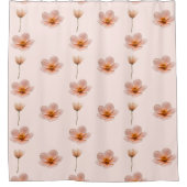 Schwebende Blumenmelodie Douchegordijn (Voorkant)