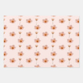 Schwebende Blumenmelodie Inpakpapier Vel (Voorkant 3)