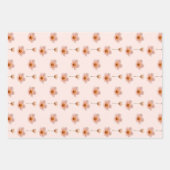 Schwebende Blumenmelodie Inpakpapier Vel (Voorkant)