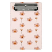 Schwebende Blumenmelodie Mini Klembord (Voorkant)