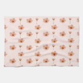 Schwebende Blumenmelodie Theedoek (Horizontaal)