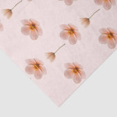 Schwebende Blumenmelodie Tissuepapier (Detail)