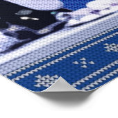 Schweddy Balls Ugly Sweater Poster (Hoek)