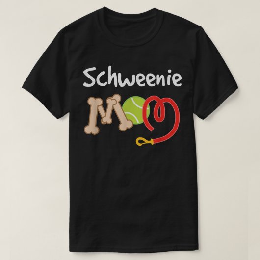 Schweenie mama t-shirt (Design voorkant)